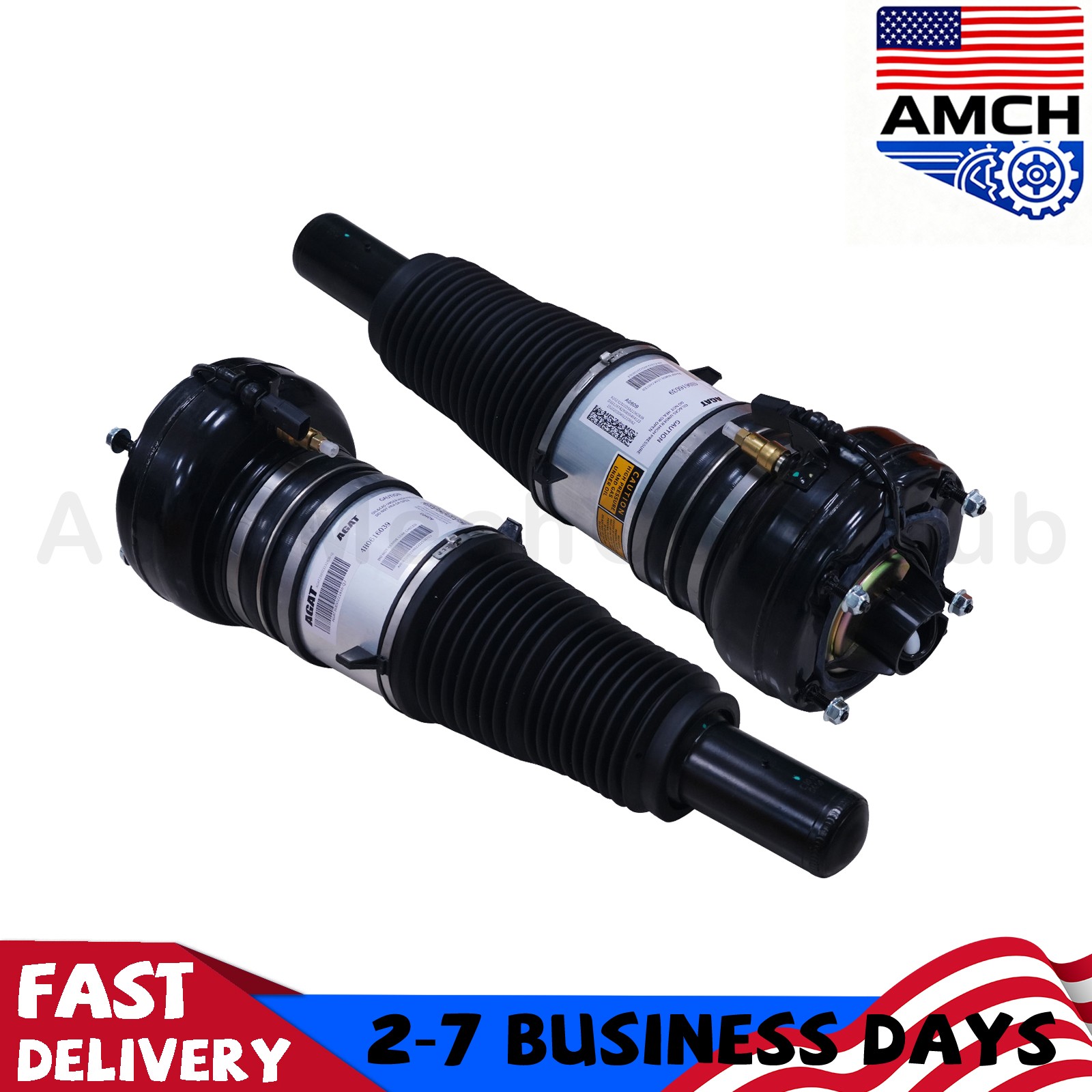 2x OEM Front Air Suspension Struts For Audi A6 S6 A7 A8 Quattro Bentley Mulsanne