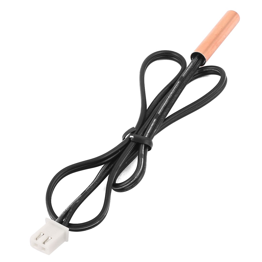 Copper Tone Head Temperature Thermal Thermistor TC 5K Probe Sensor 15" Long