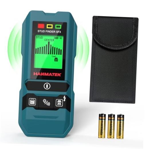 Stud Finder Wall Scanner Detector with Pro Smart Sensor,Audio Alarm and HD