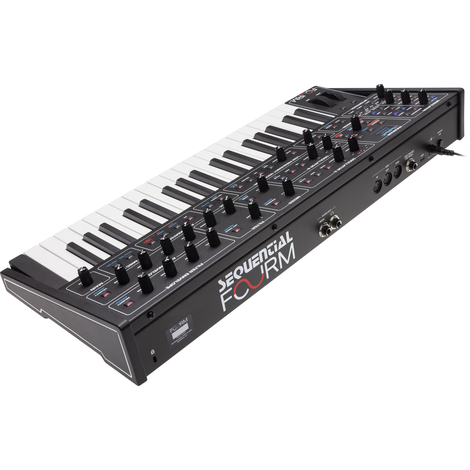 Sequential Fourm 4-Voice Polyphonic Analog Synthesizer CARRY BAG KIT