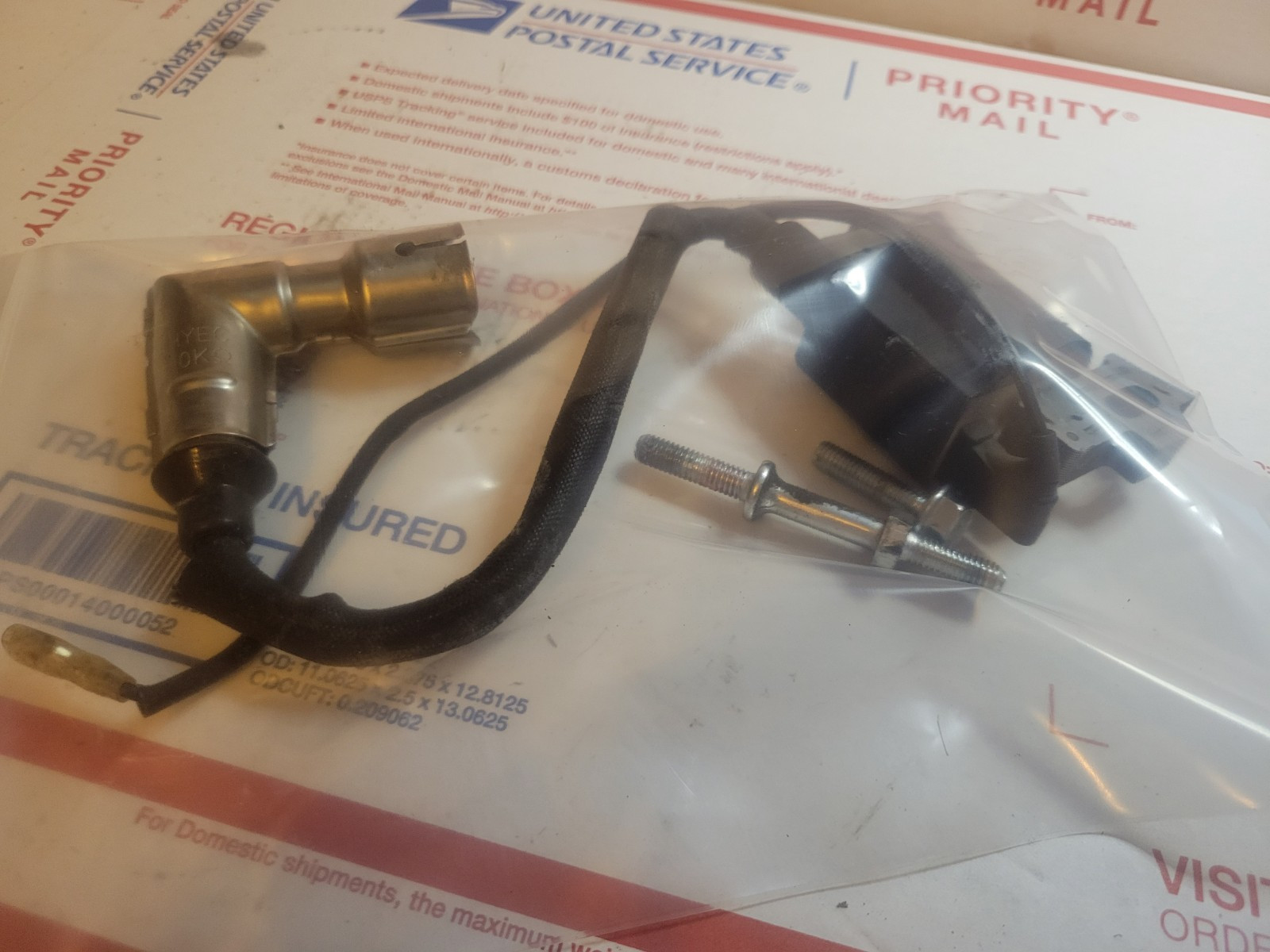 USED Ignition Coil Module MA190 Yamaha 7JDH553010 7JD-H5530-10 W/Mounting Bolts