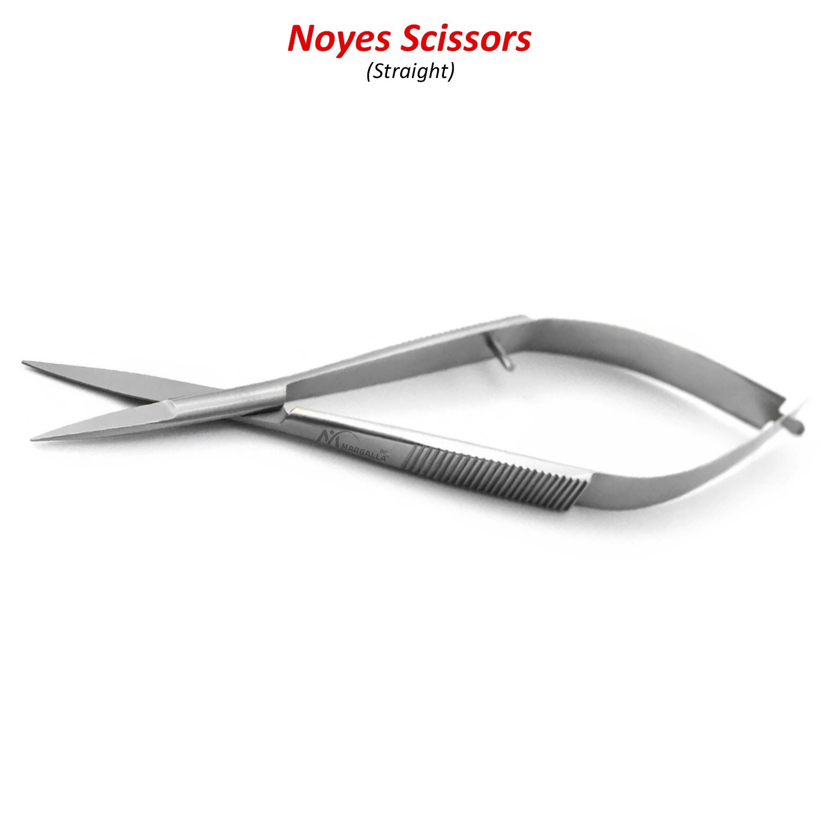 Ophthalmic Surgical Micro Surgery Spring Noyes Scissors Straight Sharp CE