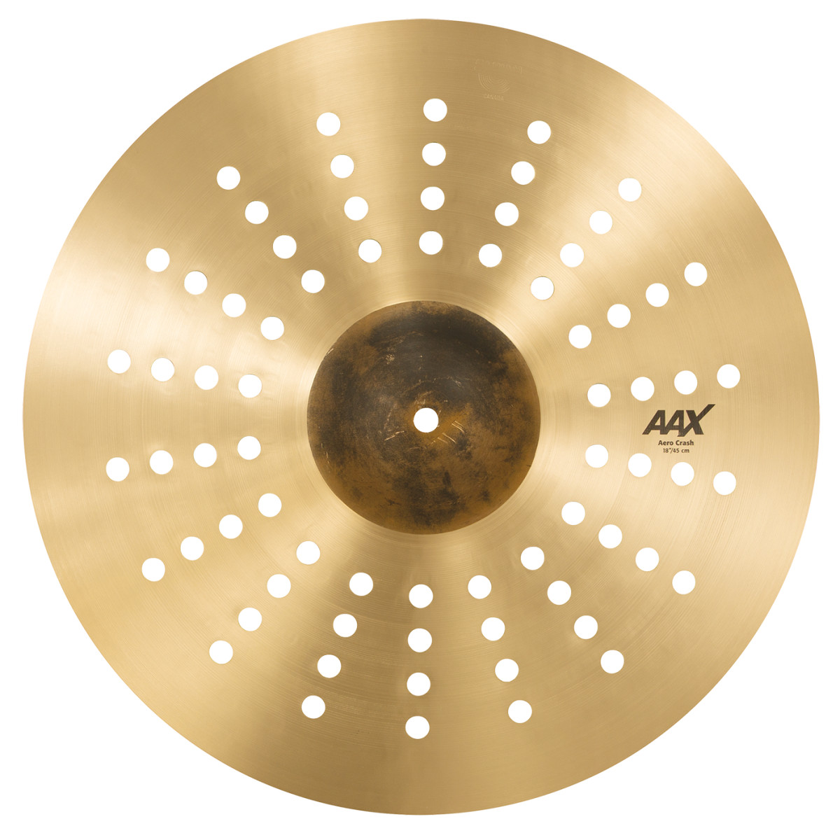 Sabian AAX 18" Aero Crash Cymbal/Natural Finish/Brand New/Model # 218XAC