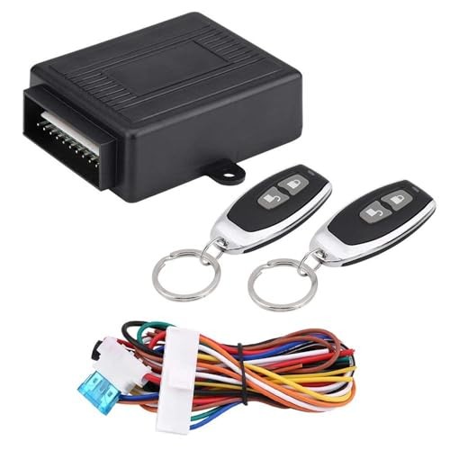 Keyless Entry Car System, Auto Remote Control Kit with 2 Remotes, LB-402/L248