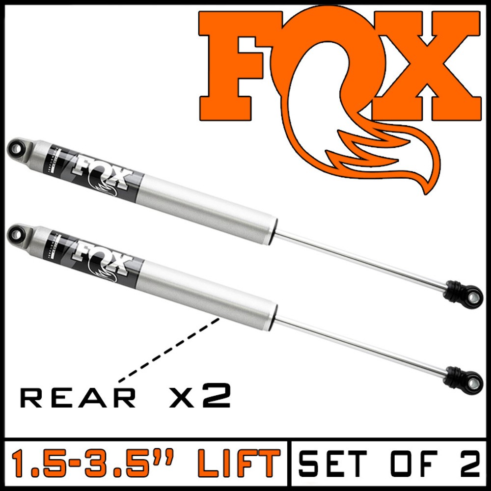 FOX Performance 2.0 Rear Shocks PAIR 17-26 Ford F-250 F-350 4WD w/1.5-3.5" Lift