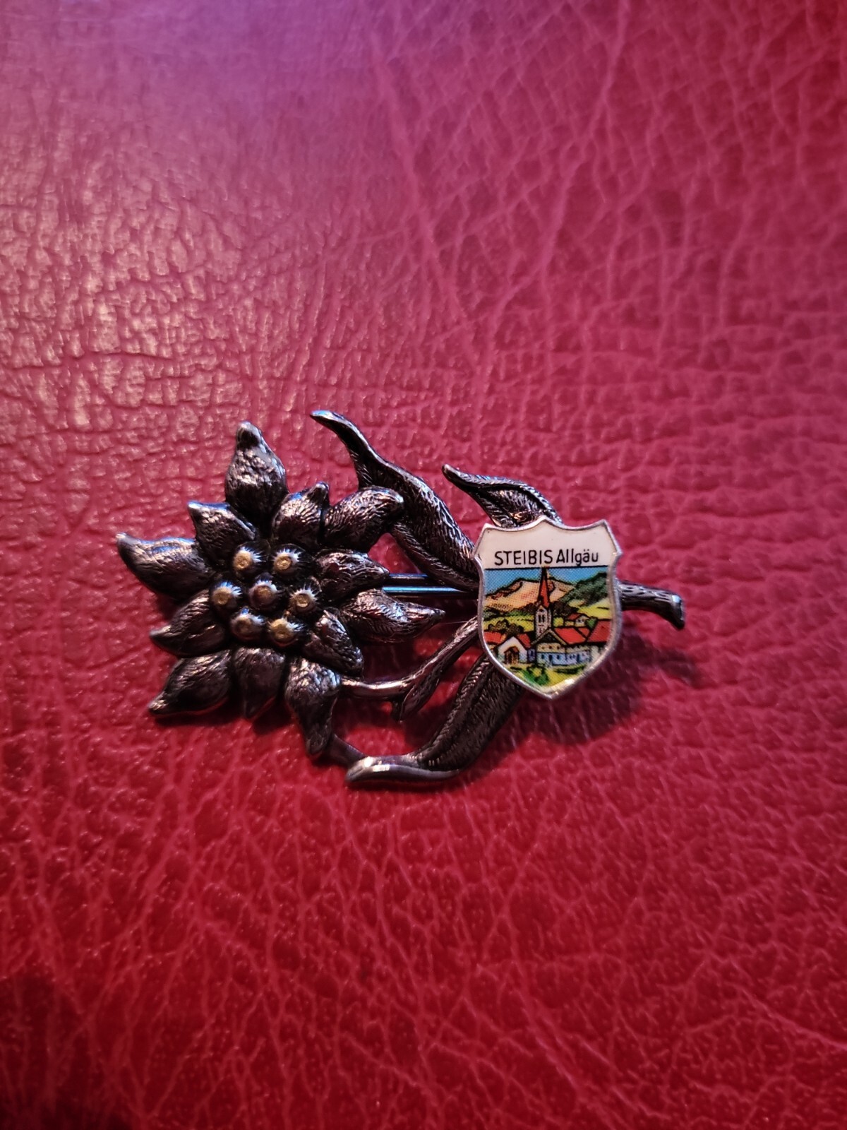 Pin hat pin hiking pin brooch Steibis Allgäu