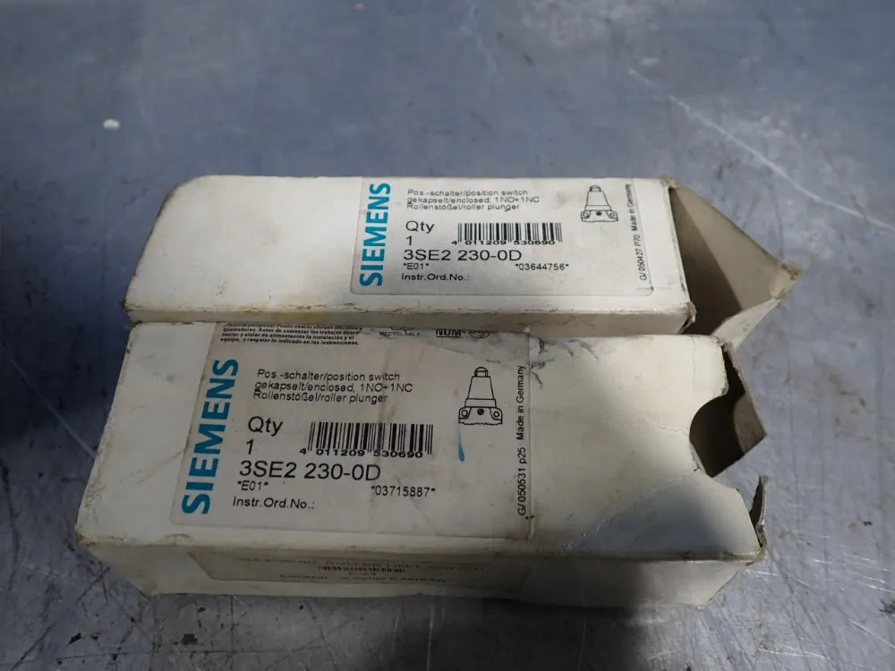 SIEMENS  3SE2230-0D POSITION SWITCH   10251190490