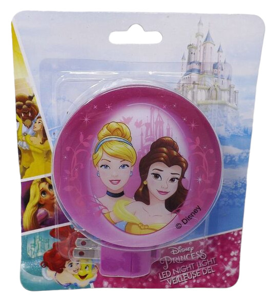 Idea Nuova LED Night Light - New - Cinderella & Belle