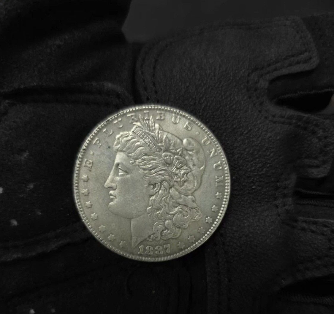 1887-S 90% Silver Vintage Morgan Dollar Liberty Head SF Mint
