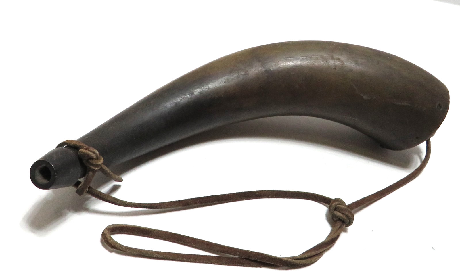 ANTIQUE POWDER HORN - EXCELLENT CONDITION**