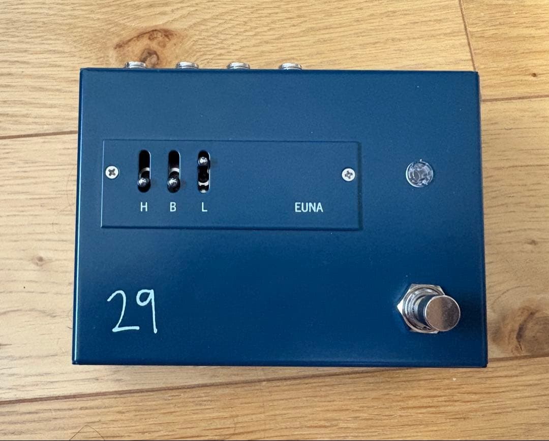 29 Pedals EUNA Bass Guitar Effector Buffer Pedal Used Tested Working