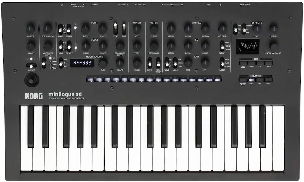 KORG MINILOGUE-XD Polyphonic Analog Synthesizer with Digital Multi Engine F/S