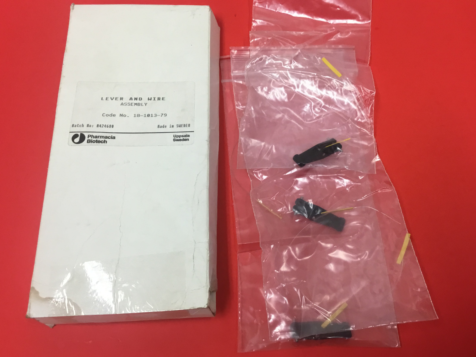 (3) - Pharmacia Biotech - 18-1013-79 - Lever And Wire Assembly - NEW