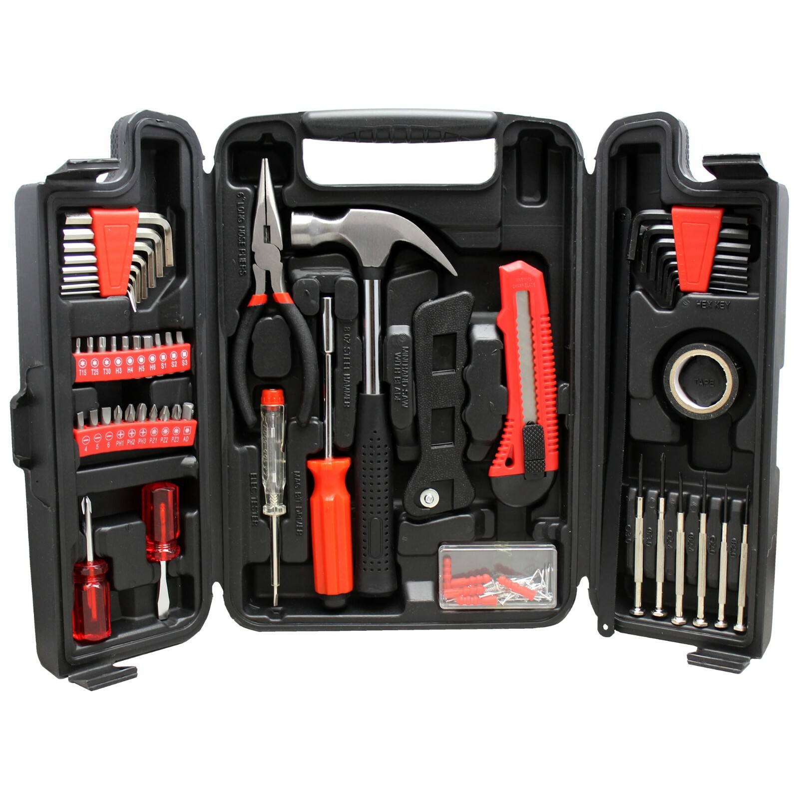 Home/Garage/Mechanic 142-Piece Tool Set Kit in Carrying Case BRAND NEW SEALED
