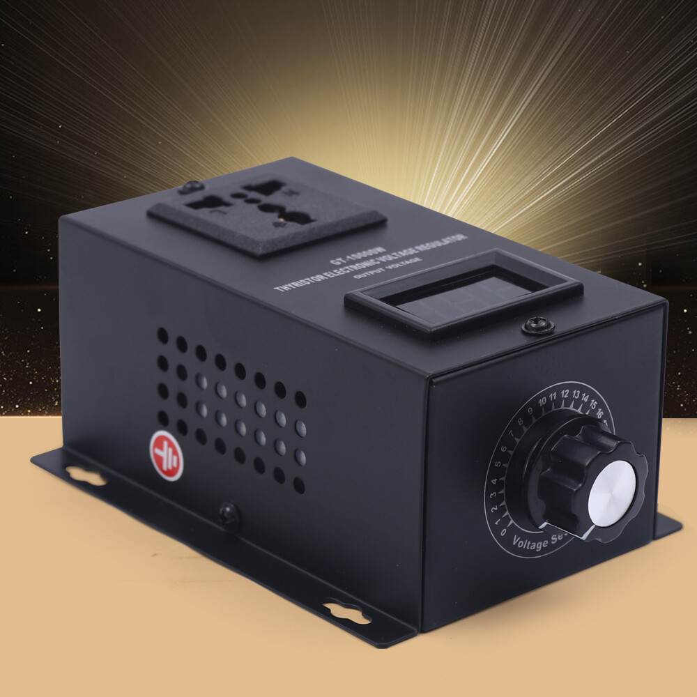 SCR Voltage Regulator 10000W, AC 110V Variable Voltage & Speed Control