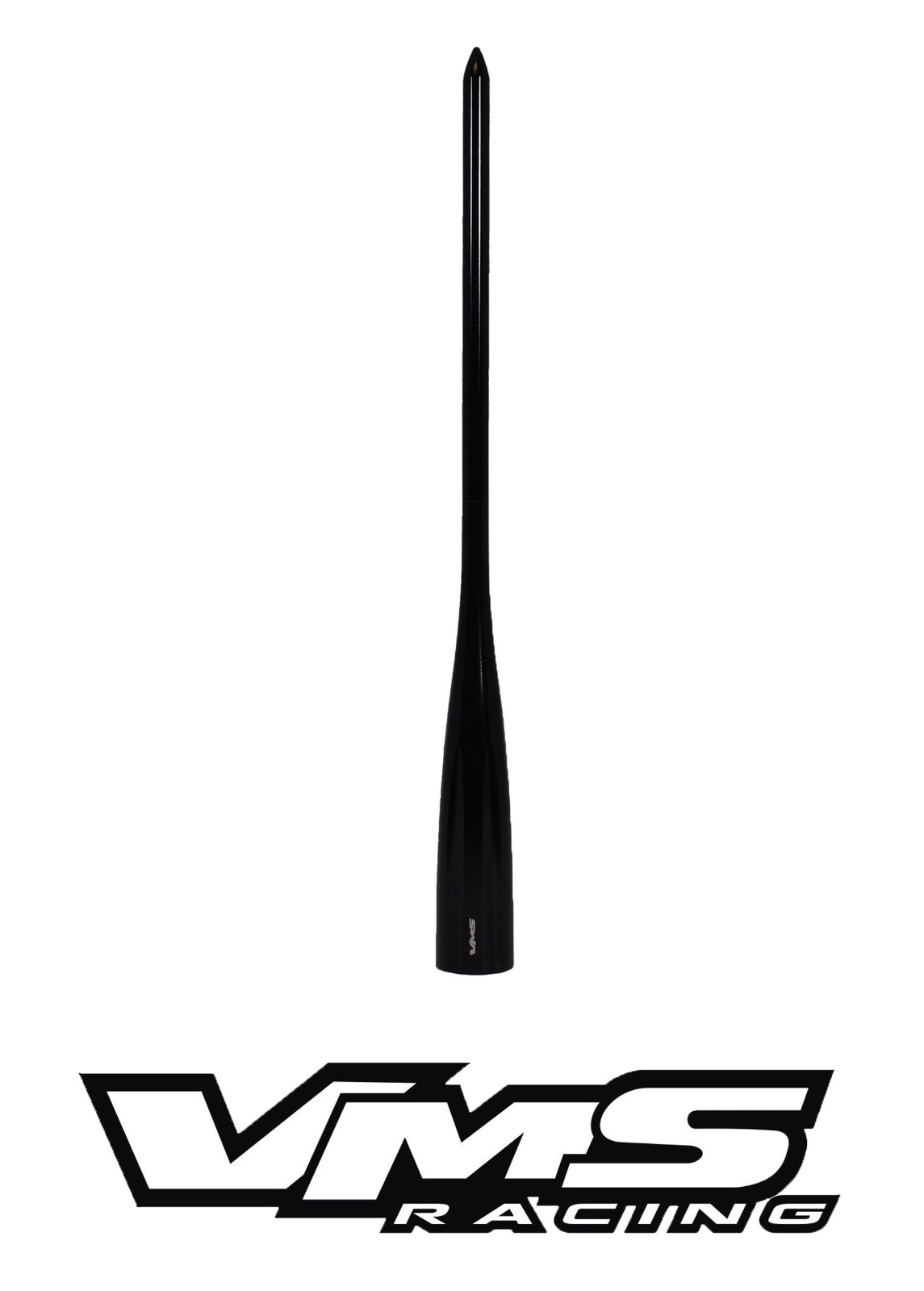 VMS BLACK 9" LONG SPIKED RADIO ANTENNA 14-16 HARLEY DAVIDSON ULTRA W/ TOUR-PAK