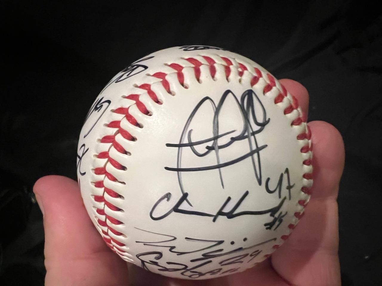 Original Authentic Player Signature Signed Team Brooklyn Cyclones Baseball 2011