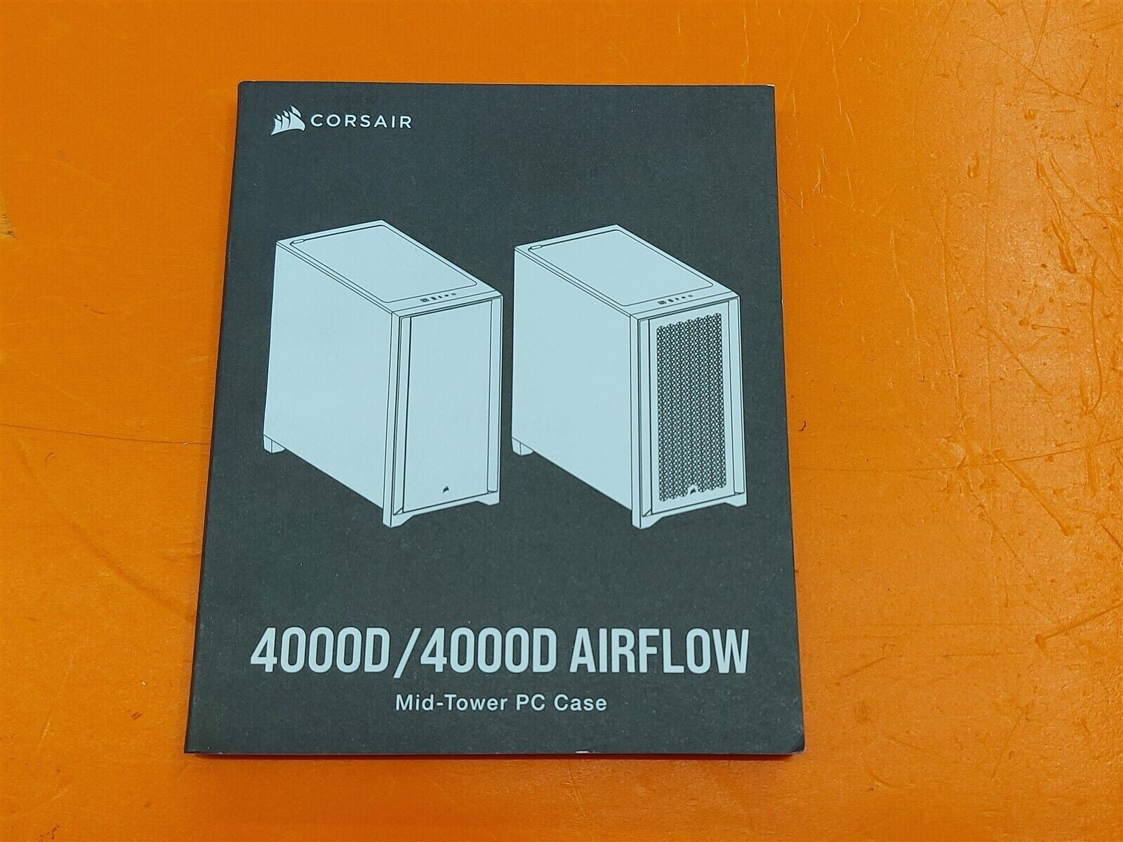 ⭐️⭐️⭐️⭐️⭐️ Corsair 4000D Airflow Mid-Tower PC Case User Manual Guide Book