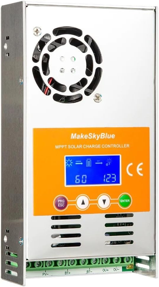 60A MPPT Charge Controller with CloudBOX Auto 12V/24V/48V Max 60A-V123+CloudBOX