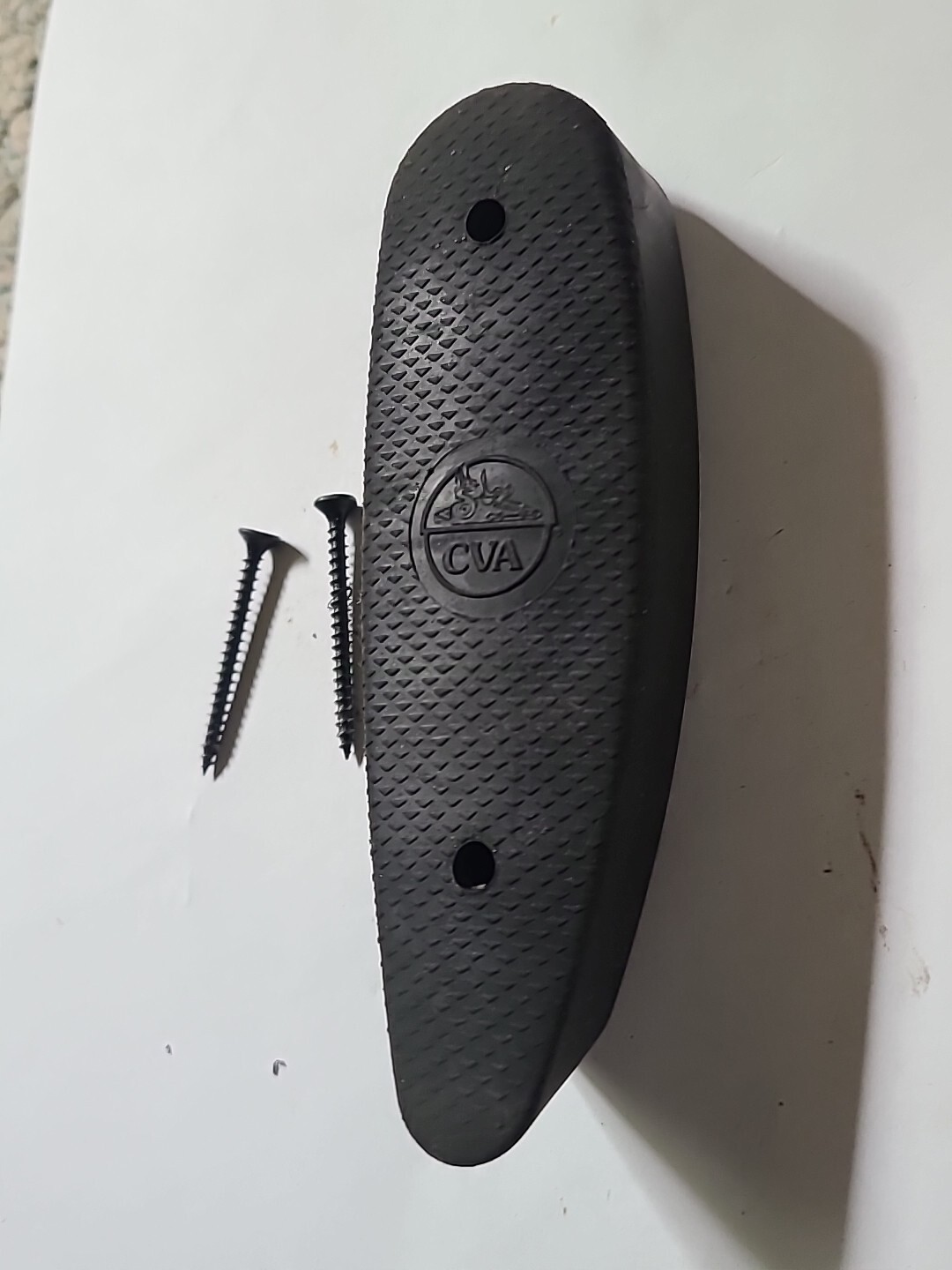 CVA Buckhorn Mag Butt Pad w/ Screws Buck Horn Muzzleloader Buttpad Inline