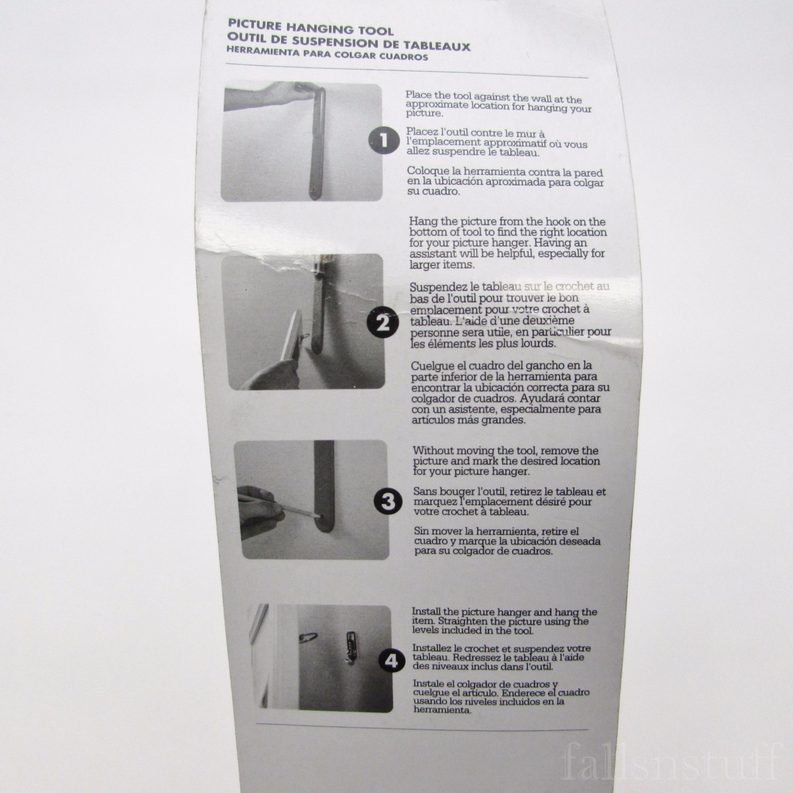 Arrow Picture Hanging Tool Level & E-Z Tweak Adjustable Hanger