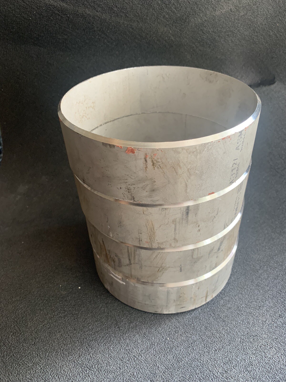 304 Stainless Steel Welding Test COUPONn 6 5/16”ID x 2" L x 0.1225” T 6 PAIRS