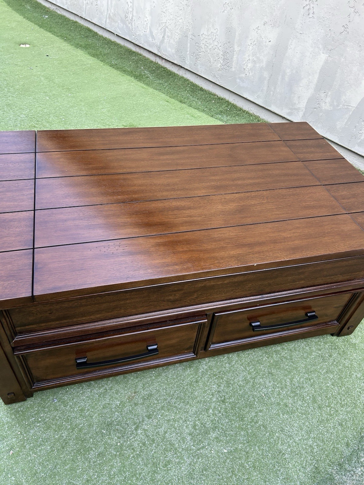 Beautiful wood Chest/table/desk