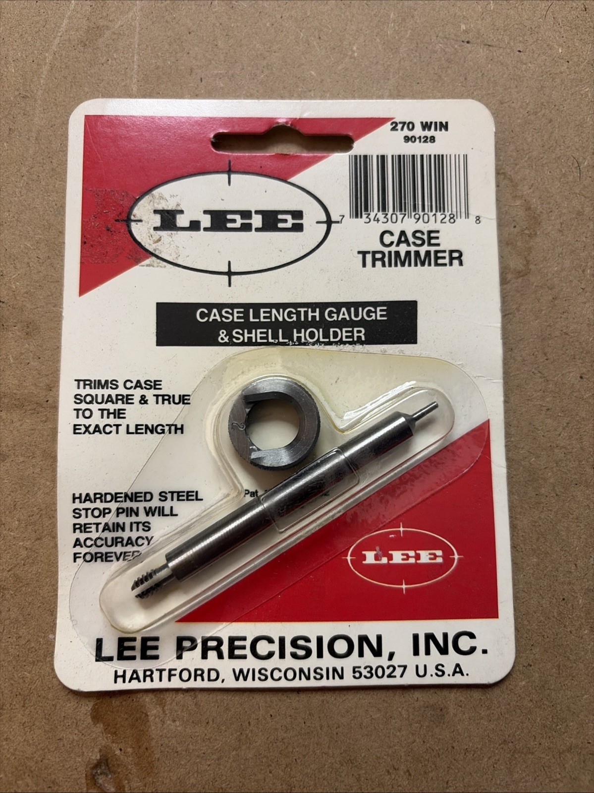 Lee Case Length Gauge & Shell Holder 270 Win Lee Loader
