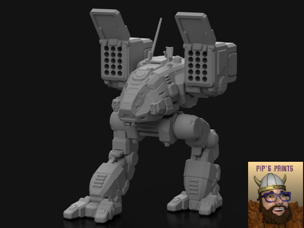 CPLT-C1 Catapult Alternate Model For Battletech 6mm-10mm-15mm Scales