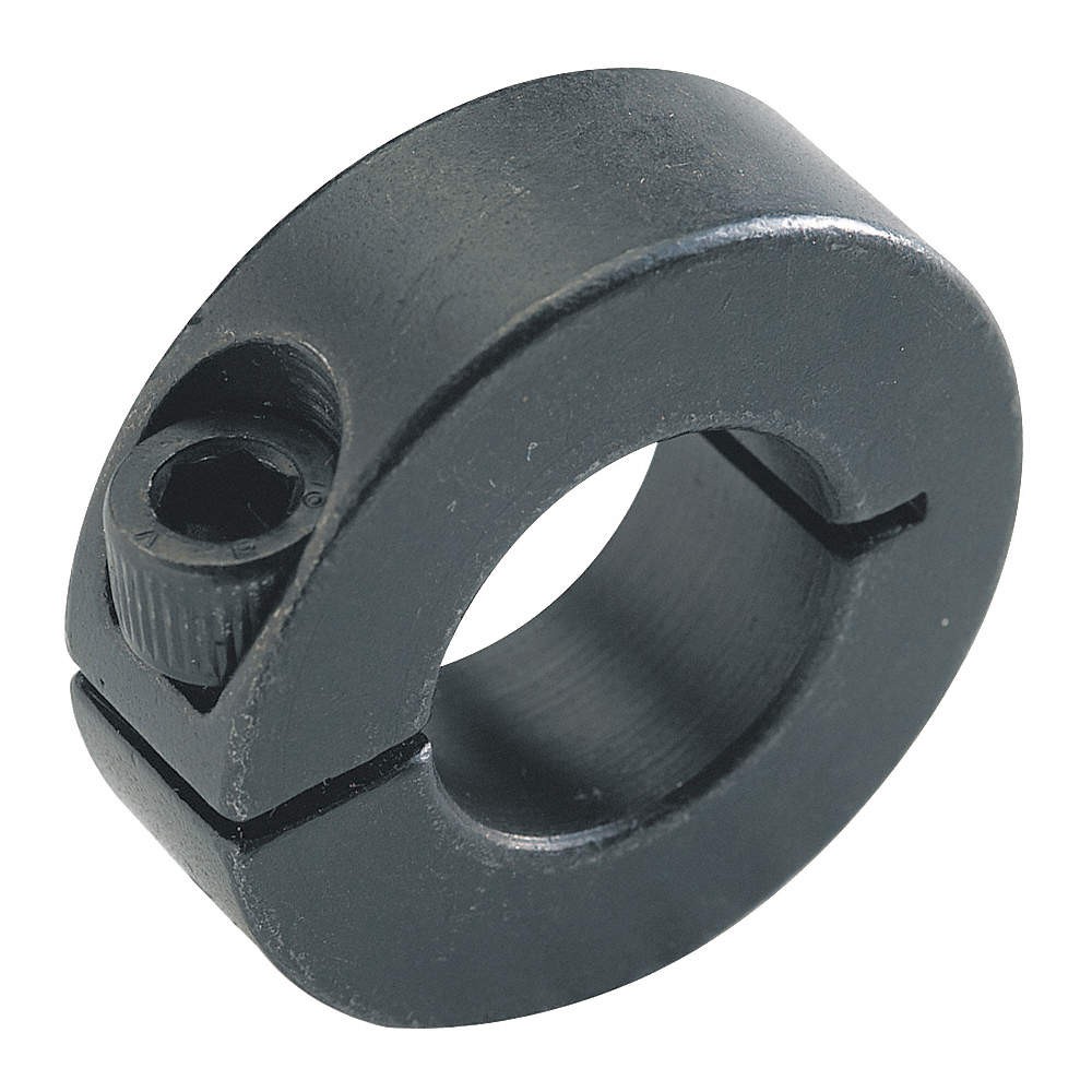 DAYTON 1L654 Shaft Collar,Clamp,1Pc,1/8 In,Steel 1L654