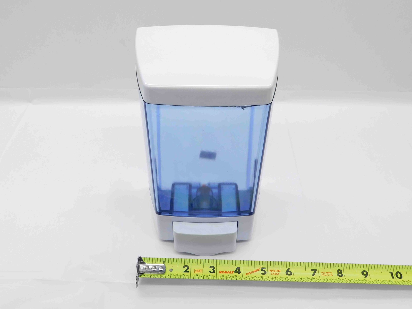 ULINE H-1130 BULK LIQUID SOAP WALL-MOUNTED DISPENSER 46oz 8" X 5" X 4" MANUAL