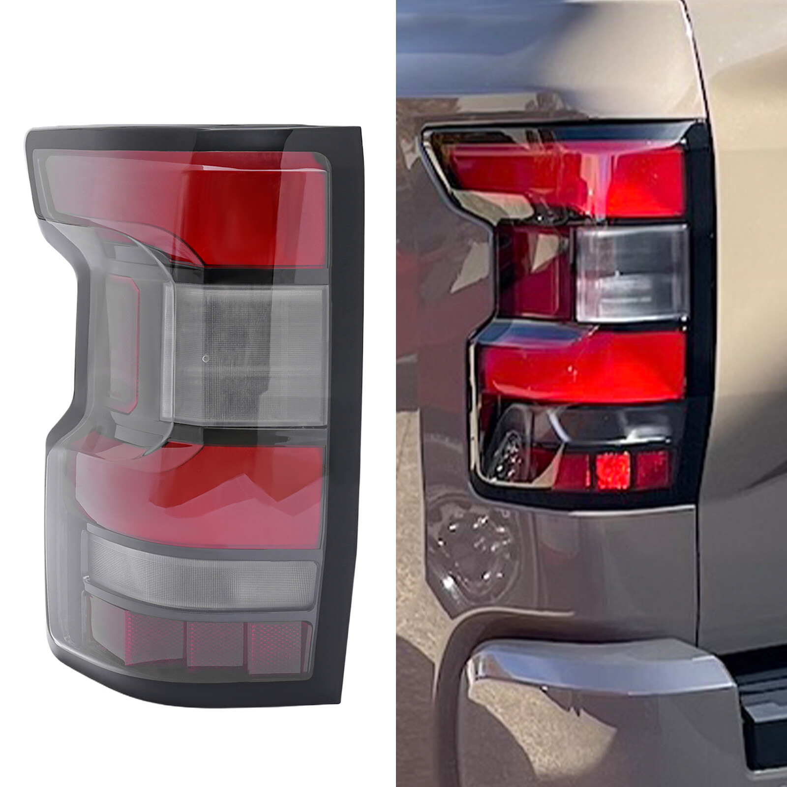 FOR 2022-2023 Nissan Frontier LED Tail Light Driver Side Rear Brake Lamp Red NEW
