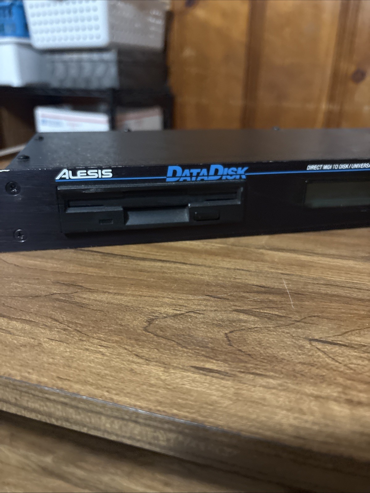 UNTESTED Alesis DataDisk Direct MIDI Disk Universal Data Storage Rack Mount
