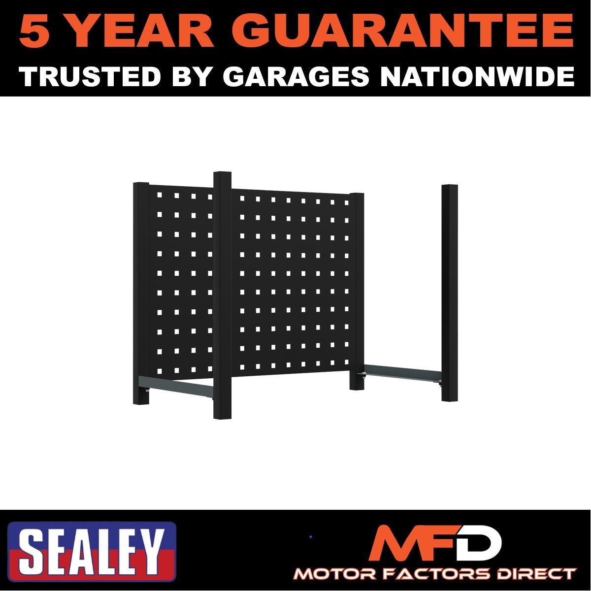 Sealey Modular Storage Mid Unit Pegboard 580mm APMRM6