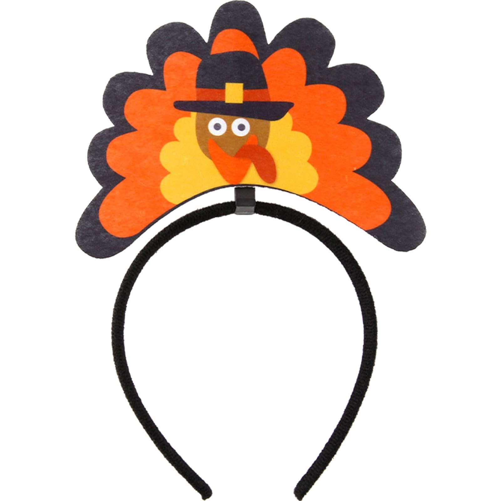 Thanksgiving Headbands for Women - Thanksgiving Turkey Headband for Thanksgiv...