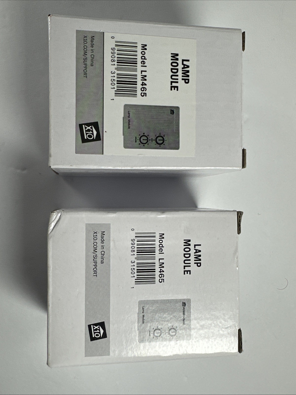 Lot Of 2 ~ Lamp Module Model LM465 X10 Wireless Technolgy