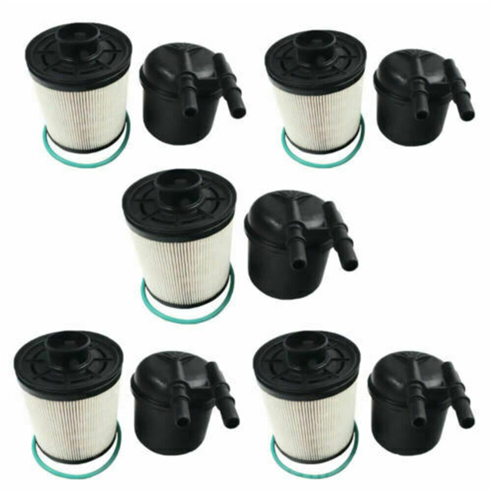 2X FD-4615 For 6.7L Powerstroke Fuel 5 Micron Fuel Filter For 11-16 6.7L V8 Ford