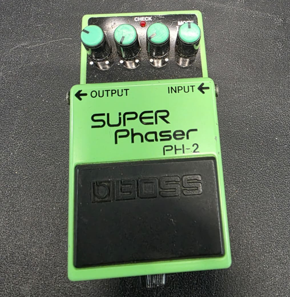 Boss PH-2 Super Phaser Guitar Effects Pedal ZC16143 - Made in Taiwan
