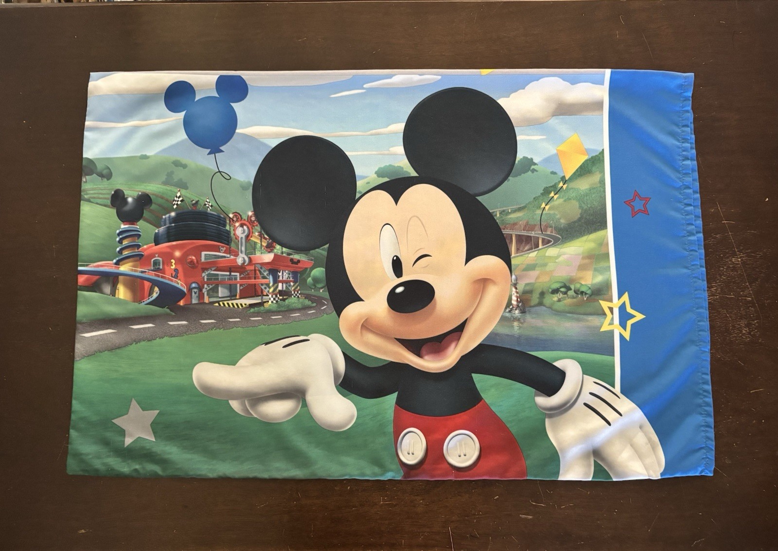 Disney Mickey Mouse Donald Duck Goofy 2 Sided Pillow Case Standard 20 X 30