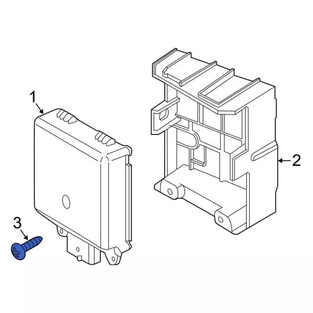 Genuine Ford Blind Spot Detection System Warning Sensor Bolt W505563-S437