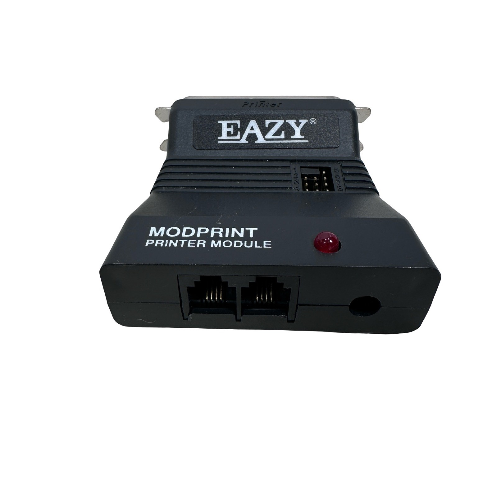 EAZY Modprint Printer Module PI670A Parallel DB25 Adapter w/ Power Supply Black