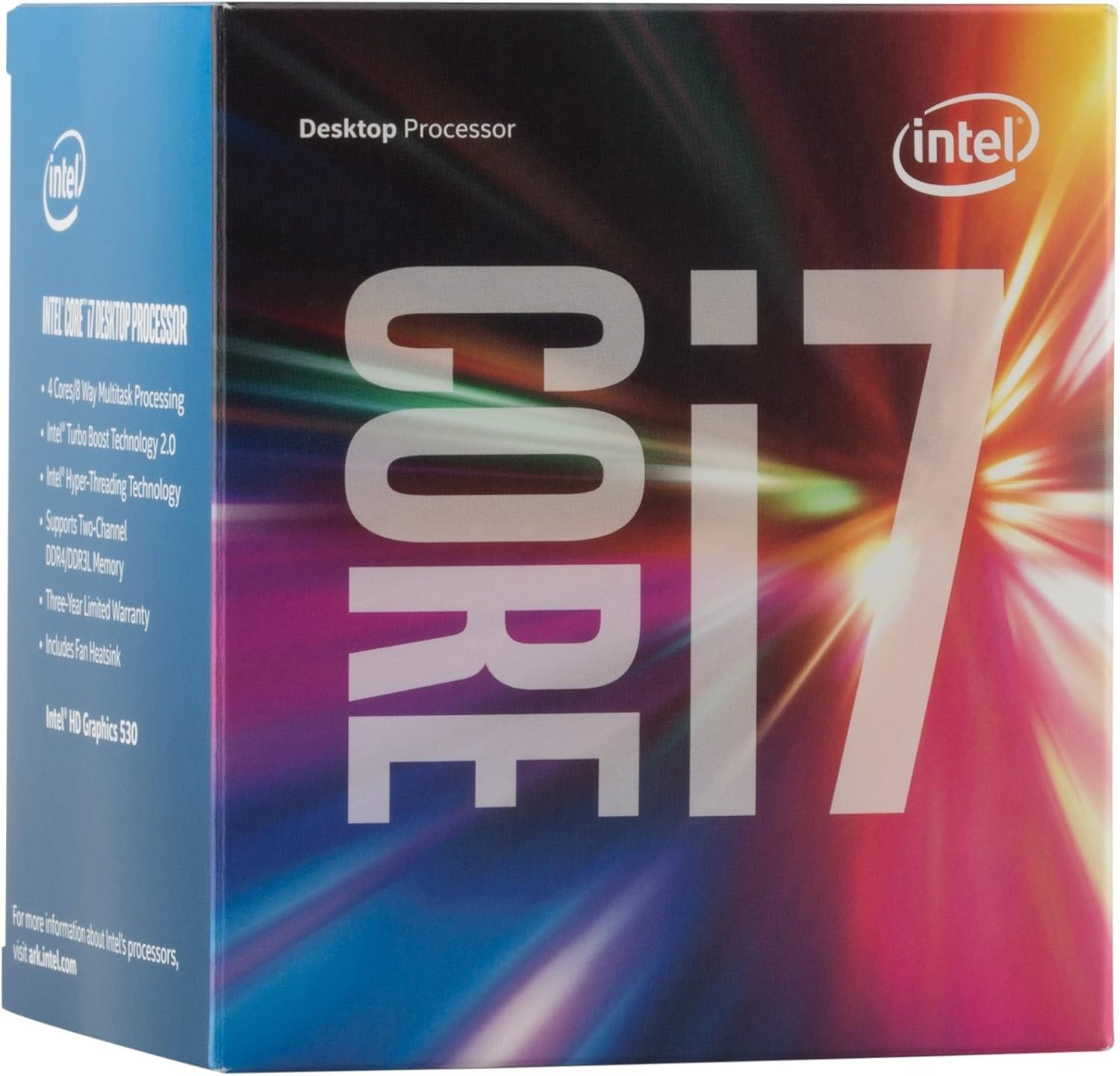 Intel i7-6700 Processor 3.40 GHz 8MB Cache LGA 1151 FC-LGA14C