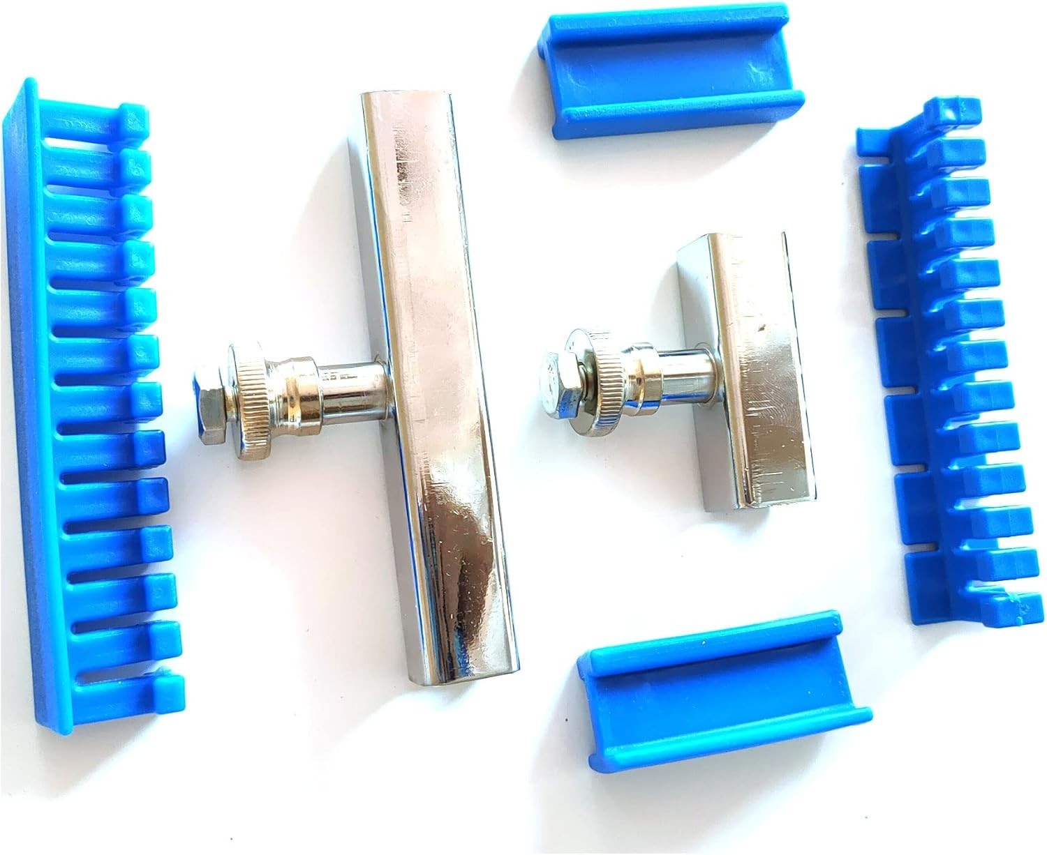 6-Piece Nylon Paintless Glue Puller Tabs for Quick Dent Repair - Auto Tool Kit
