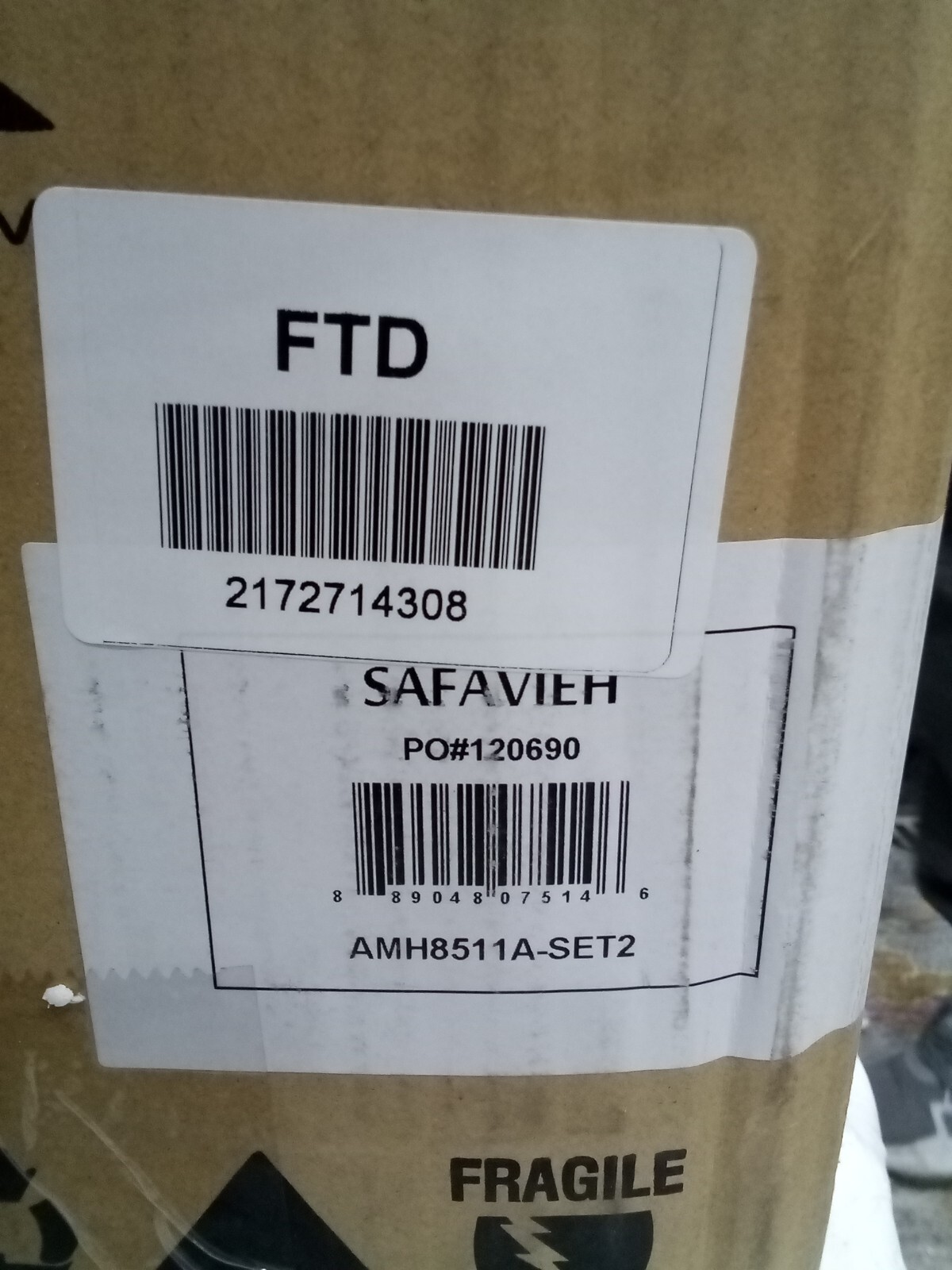 Safavieh Burris Side Chair, Reduced Price 2172714308 AMH8511A-SET2