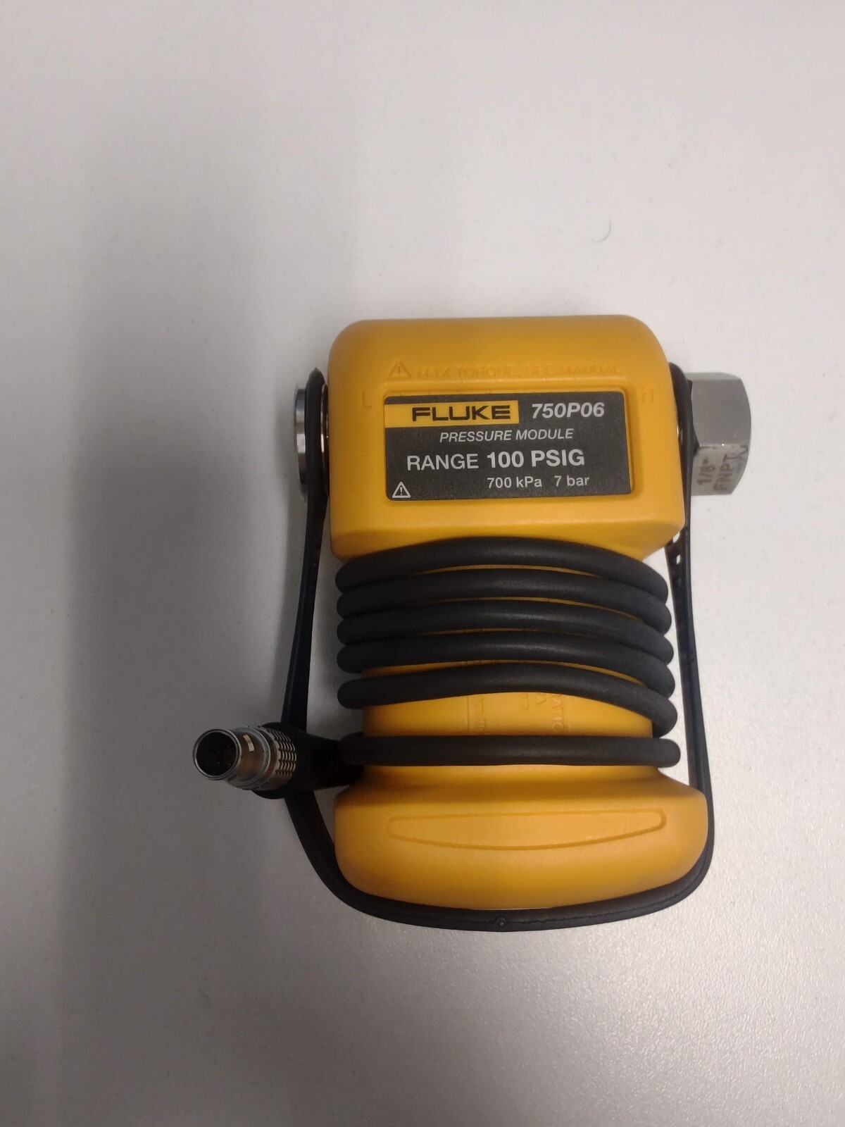 Fluke 750P06 Pressure Module - Black/Yellow