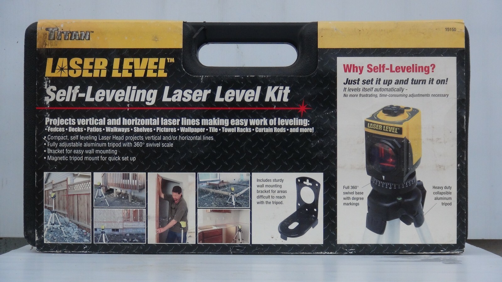 TITAN 15150 Self-Leveling Laser Level Kit *NEW LOWER PRICE*