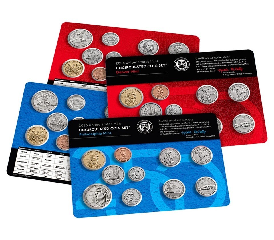 2026 Uncirculated Coin Set