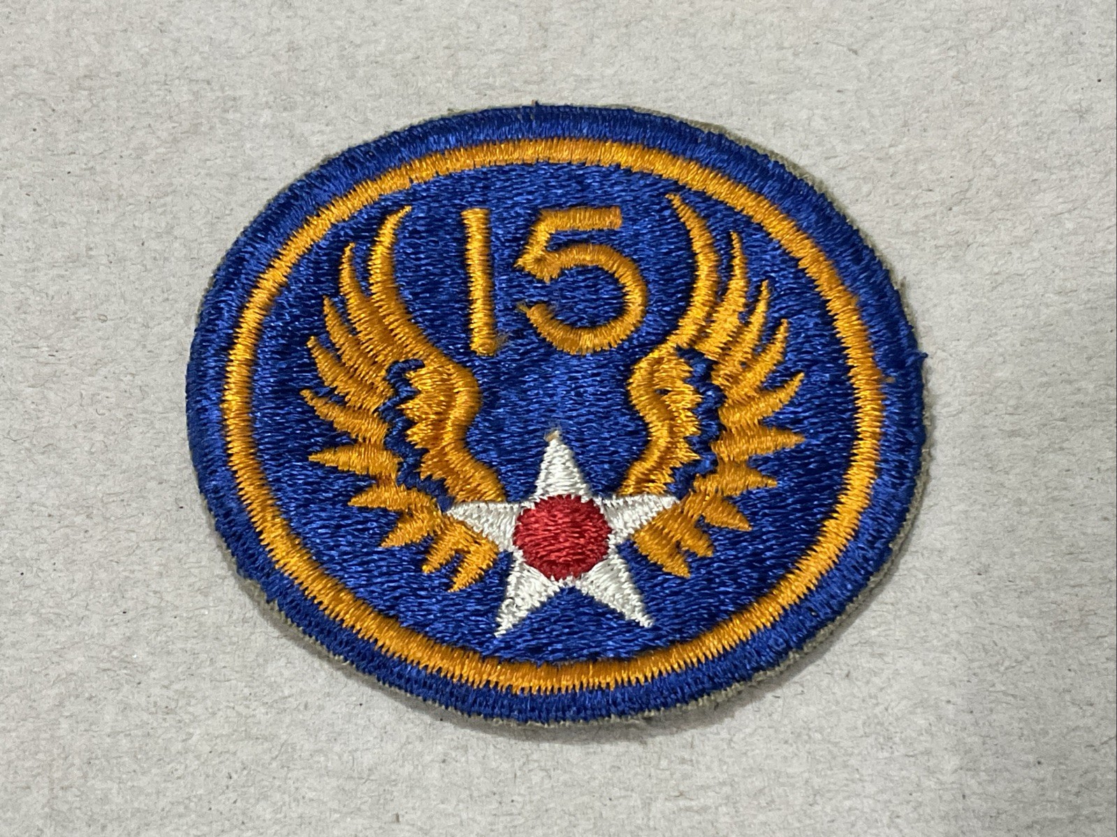 Original WWll 15th Army Air Corp Patch