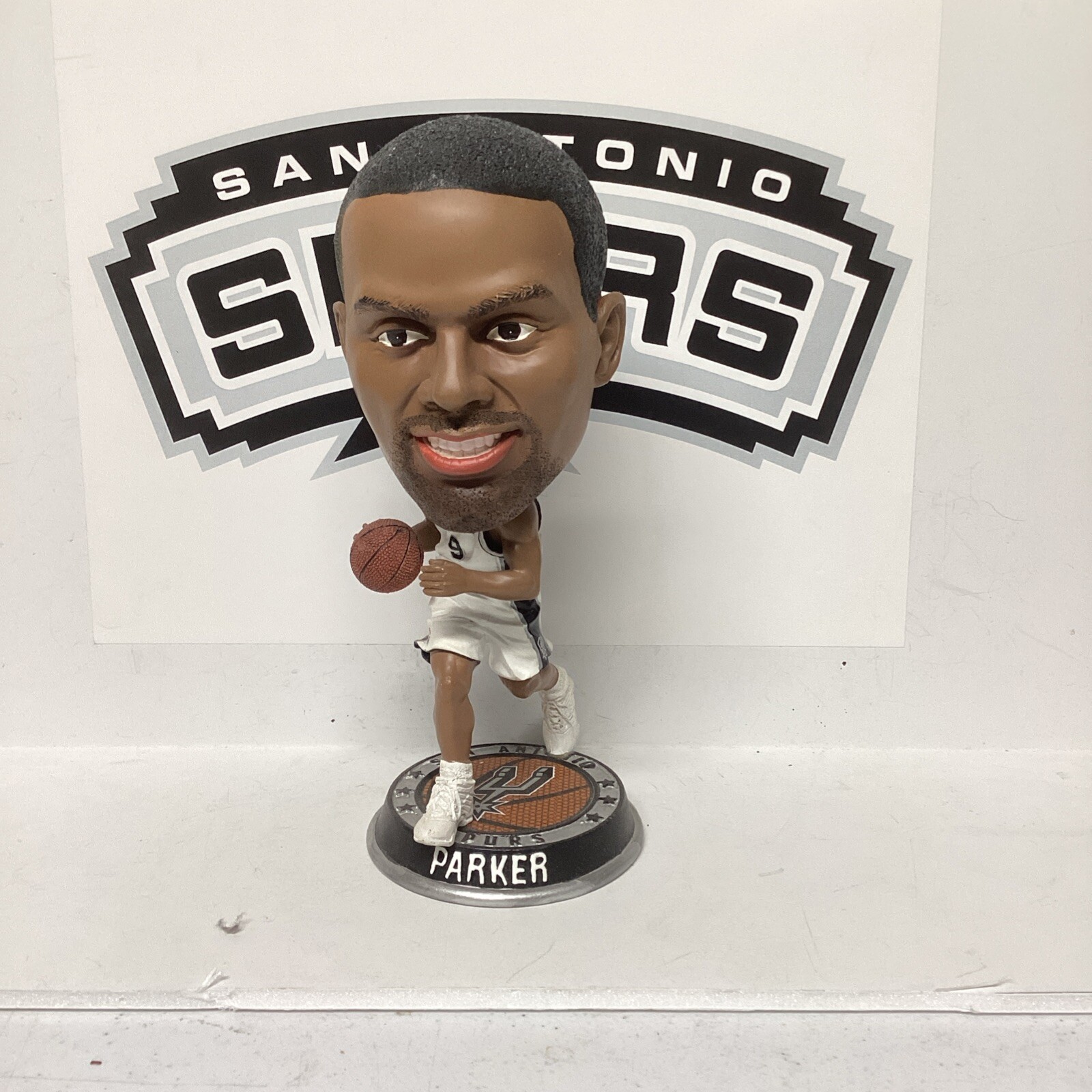 San Antonio Spurs Tony Parker Bighead Bobblehead