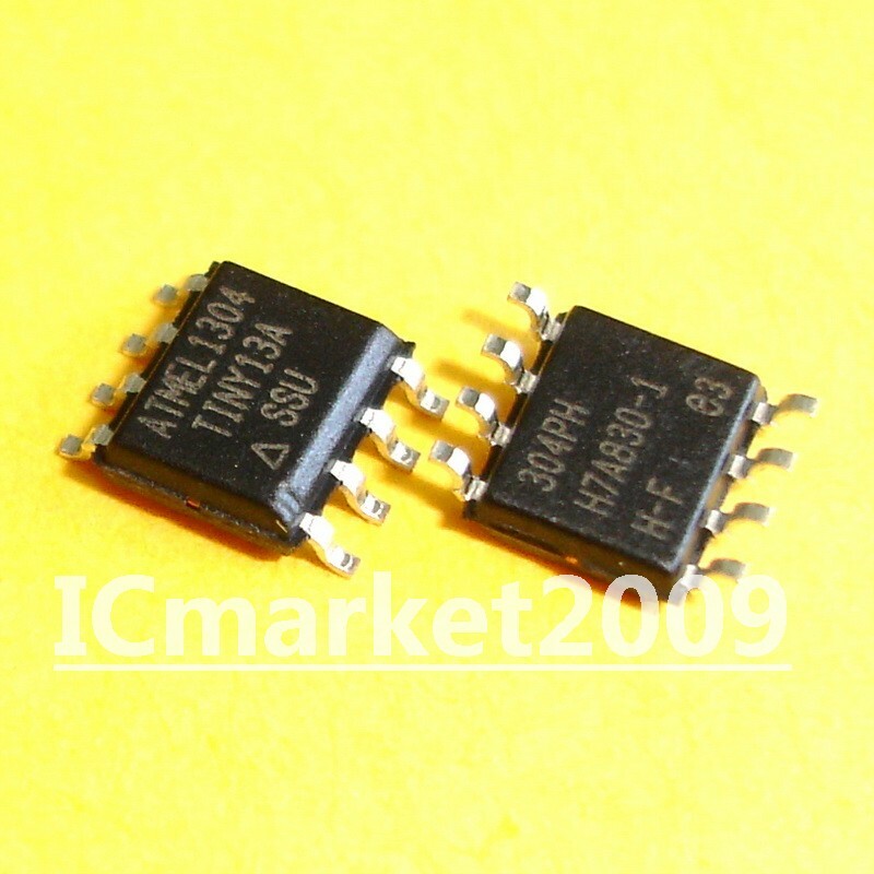 10 PCS ATTINY13A-SSU SOP-8 TINY13A-SSU 1K Bytes In-System Programmable Flash IC